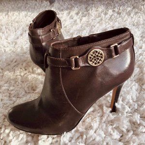 🦙COACH Leather Ankle Boots